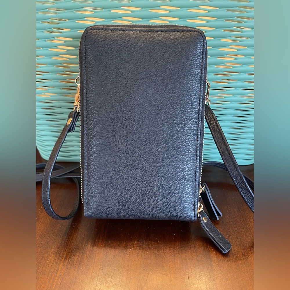 Women’s Multi Pockets Zippers Mini Crossbody Bag - Picture 4 of 11